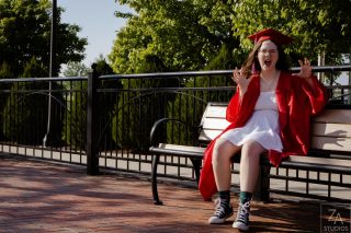 Graduation Photo handheld graduation photo Z.A. Studios